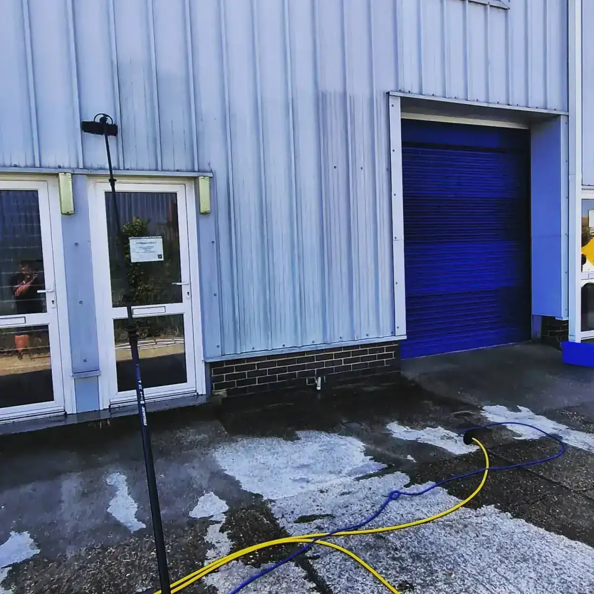 Commercial cladding cleaning