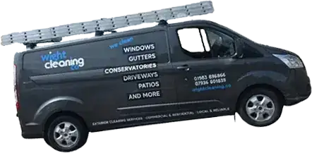 Wight Cleaning Co van